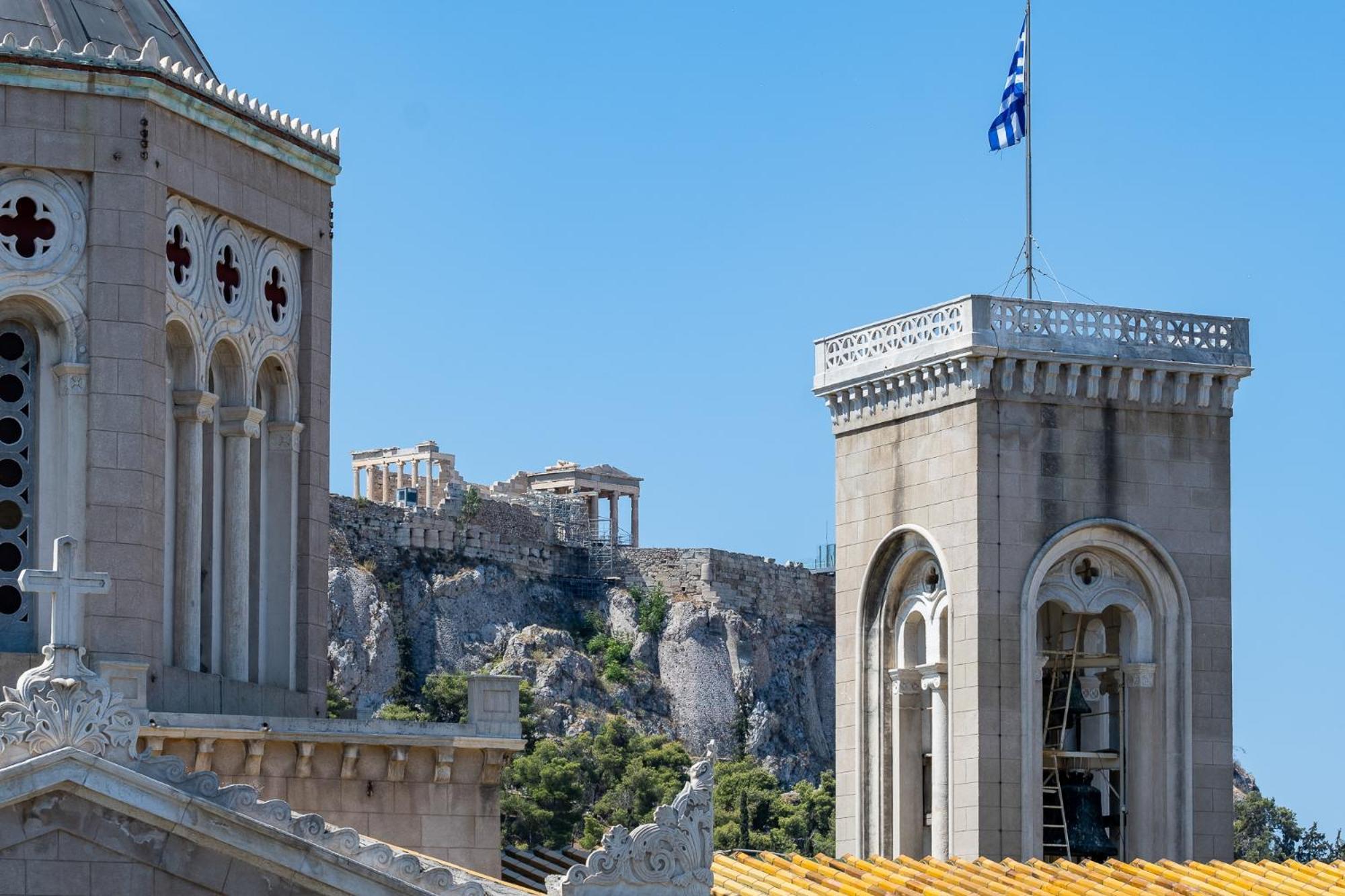 Athensis Acropolis View Apartment Ngoại thất bức ảnh