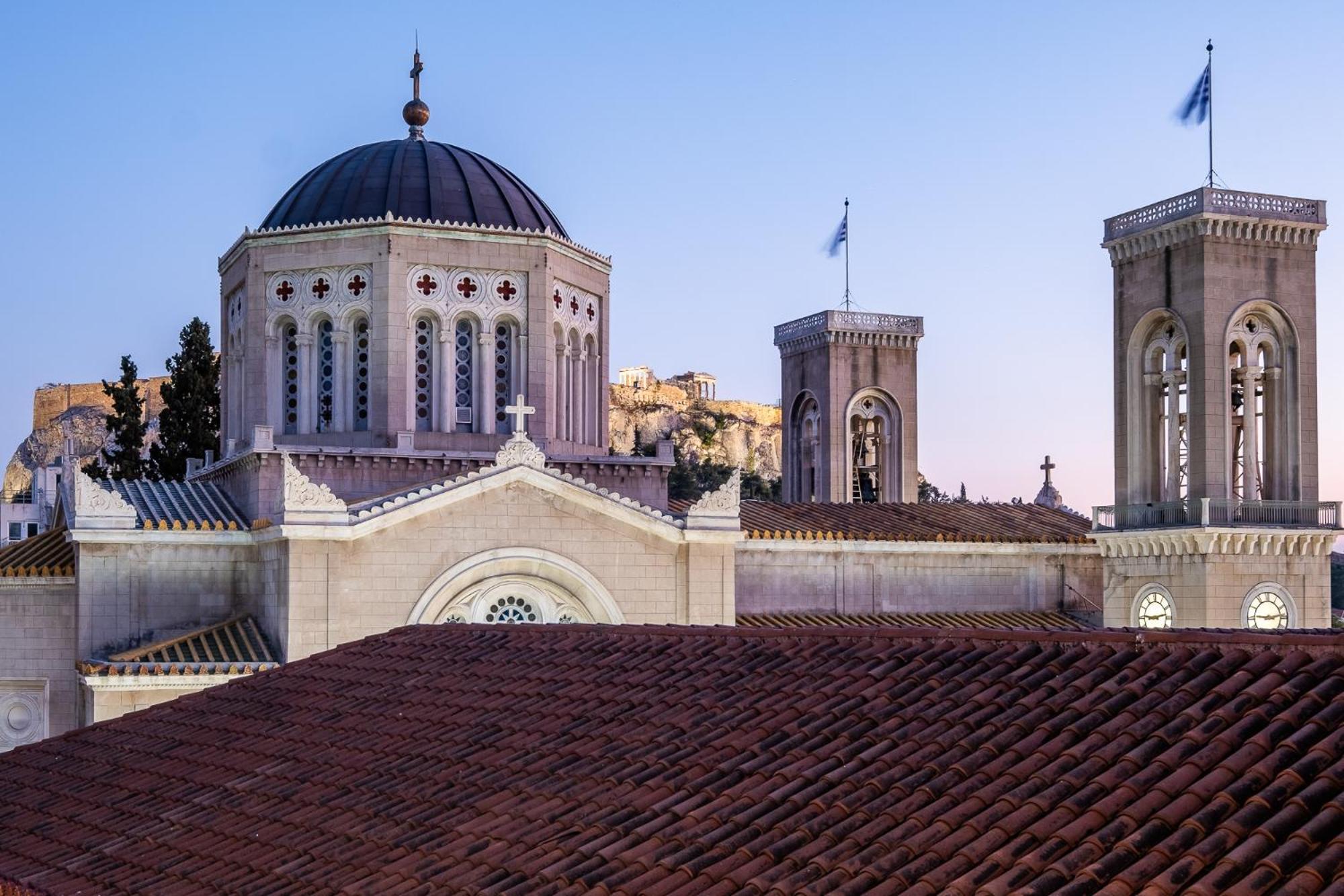 Athensis Acropolis View Apartment Ngoại thất bức ảnh